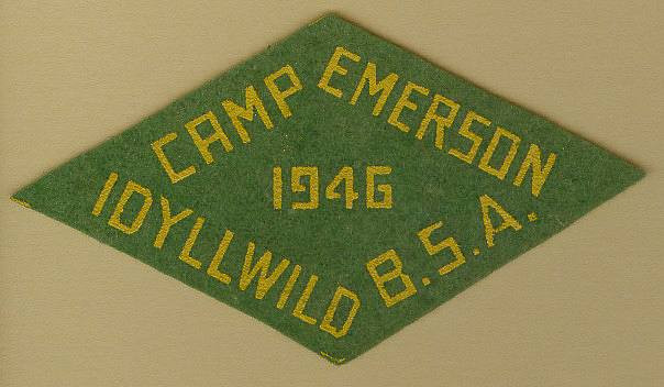 1946 Camp Emerson Patch