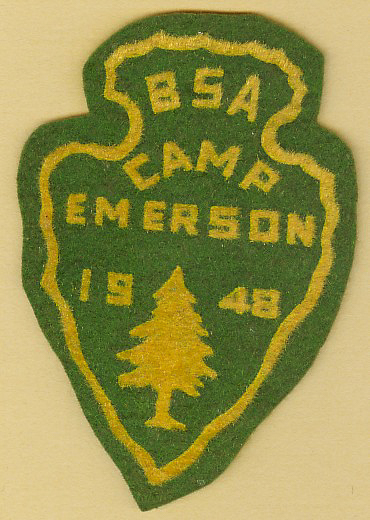 1948 Camp Emerson Patch