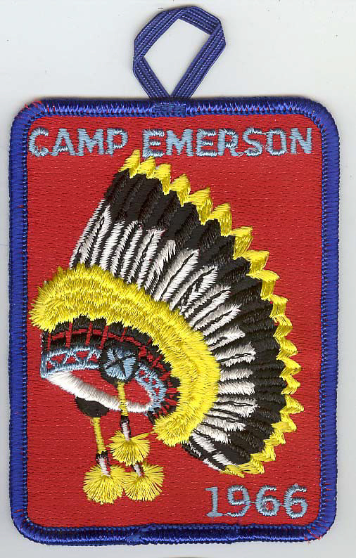 1966 Camp Emerson Patch with Loop