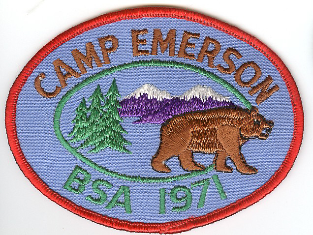 1971 Camp Emerson Patch