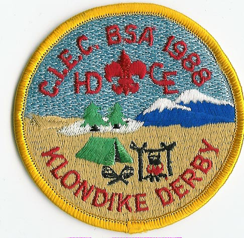 1988 Camp Emerson Klondike Derby Patch