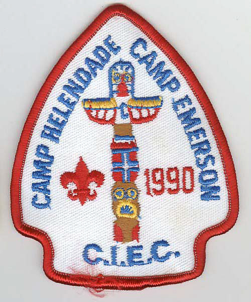 1990 Camp Emerson Staff Patch